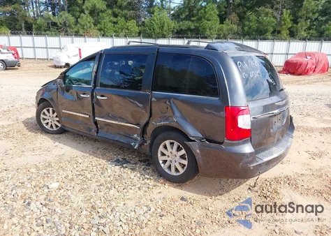 2016 Chrysler Town & Country Touring from USA, damaged, VIN 2C4RC1BG9GR200325